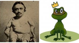 Persistent frog Samuel Parks (4 photos)