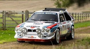 Lancia Delta S4 Group B Works - the car that won the 1986 Monte Carlo Rally (26 photos)