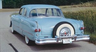 Для чего Packard Cavalier получил пятое колесо? (4 фото + 1 видео)