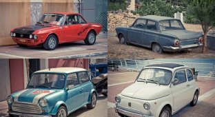 Старые автомобили из Греции (16 фото)