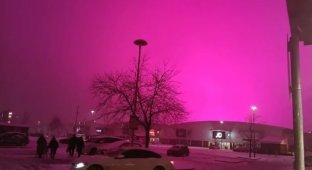 Рожеве небо у Бірмінгемі (6 фото + 4 відео)