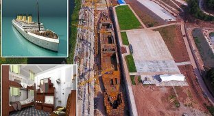 The Chinese are building a new Titanic (15 photos)