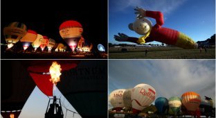 Фестиваль воздушных шаров в Великобритании (17 фото)
