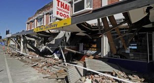 Землетрясение в Новой Зеландии (20 фото)