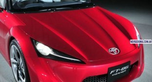 Концепткар Toyota FT-86 – новые подробности (5 фото)