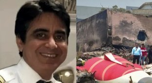 У командира разбившегося в Индии самолёта могли быть проблемы с психикой (6 фото)