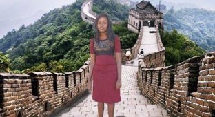 Увлекательная поездка африканской девушки в Китай (7 фото)