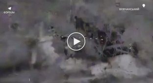 Border guards attacked enemy dugouts, equipment and enemy manpower in the Vovchansk direction