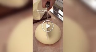 Shaping pasta