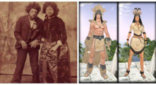 Aztec children Maximo and Bartol (7 photos)