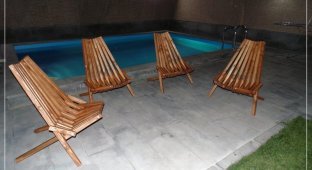 Складные садовые стулья из бруса своими руками (31 фото)