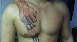 Татуировки в стиле Люди Икс (12 Фото)