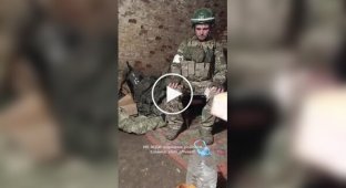 Russian commanders beat up a subordinate and try to drive him out of his shelter to his position