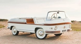 One of two Eden Roc ever built: a stylish Multipla for a Fiat boss (10 photos + 1 video)