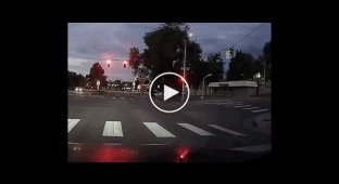 Legal way to pass a red traffic light