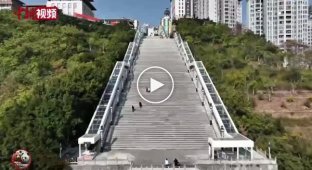 The longest escalator in the world