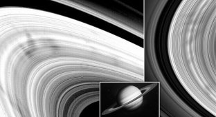 The "season of spokes" has begun on Saturn (7 photos)