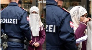 В Австрии запретили носить мусульманские одеяния и закрывать лицо (13 фото)