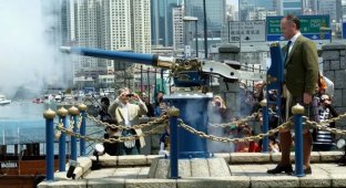 The noon gun - how impudence became a tradition (5 photos)
