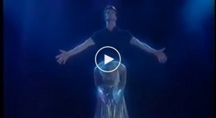 Patrick Swayze's amazing dance with his wife
