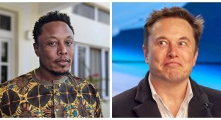 A Kenyan generated a photo of a black man, Elon Musk, and started raising funds for a “reunion with his father” (4 photos)