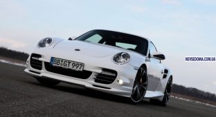 TechArt представил сверхбыстрый Porsche 911 Turbo (6 фото)