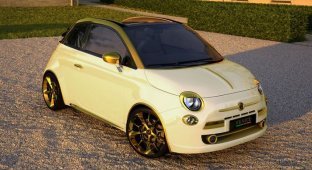 Fiat 500 Convertible Abarth за полмиллиона евро! (9 фото)