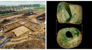 В Нидерландах обнаружили загадочное культовое сооружение, которому около 4 000 лет (6 фото)