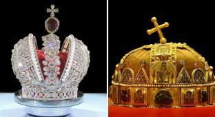 17 legendary crowns that adorned the heads of the great rulers of the past (16 photos)
