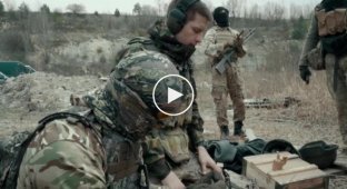 Навчання Польського добровольчого корпусу, в якому росіяни воюють на боці українців