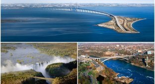 Blurring borders: impressive bridges between countries (10 photos)