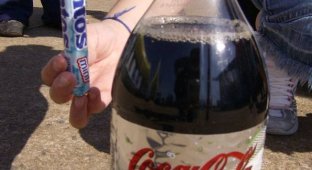 Coca-cola + mentos = смерть?