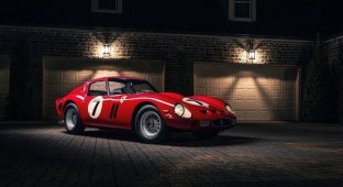 1962 Ferrari 250 GTO sold for $51.7 million (28 photos)