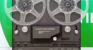 Reel-to-reel tape recorders "Olympus" (25 photos)