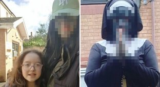 "Cамой  татуированной маме в Великобритании" запретили посещать церковь  и уже 20 лет не берут на работу (8 фото)