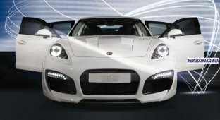 TechArt представил доработанную Porsche Panamera (10 фото)