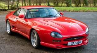 You can become the owner of a piece of Jaguar tuning history with the 1990 XJR-S Monaco prototype (25 photos)