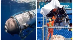 "Морскую  катастрофу можно было бы предотвратить":  в США опубликовали 300-страничный отчёт о расследовании  гибели глубоководного аппарата "Титан" (6 фото + 1 видео)