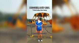 Amusement park for fans of construction equipment