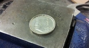 Как сделать кольцо из монеты (26 фото)