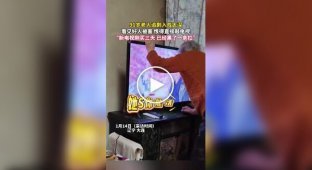 Бурная реакция 91-летней китаянки на сериалы