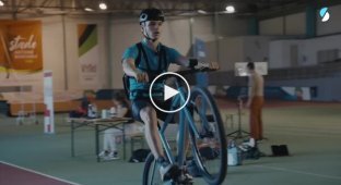 Французский велосипедист установил мировой рекорд, проехав 150 км на заднем колесе