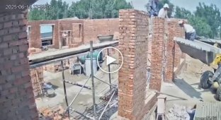 Failure at a construction site