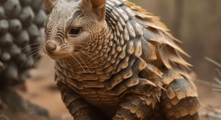 Humor from neural networks: hybrids of different animals (17 photos)