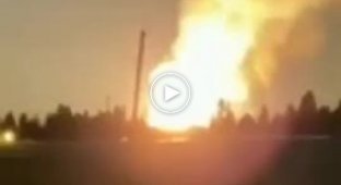 Вибух та пожежа на газопроводі Ямбург-Єлець 1 у посівці Пелим Свердловської області