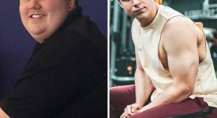 20 крутых преображений. До и после похудения (20 фото)