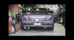 Легендарный Nissan Skyline с необычным тюнингом