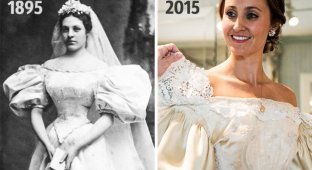 Платье этой невесты прошло через 10 семейных свадеб за 120 лет (14 фото)