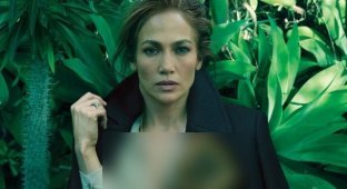 53-year-old Jennifer Lopez posed for Vogue (8 photos)