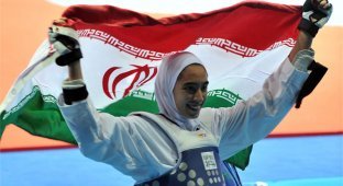 Иранская спортсменка вписала новую страницу в историю Игр (8 фото)